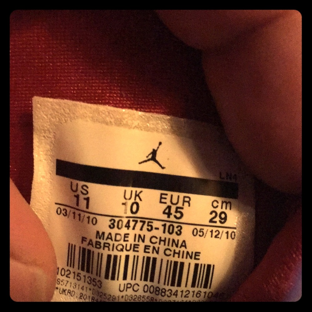 Jordans # 9  from 3/11/2010-5/12/10